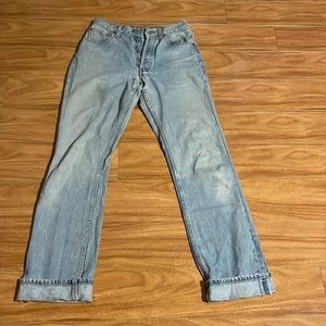 Vintage straight leg Levi’s size 24
